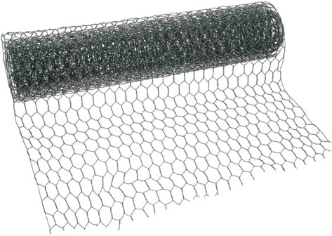 YARNOW Filet pour Poules en Fil Galvanisé, Clôture à Volaille, Filet De Jardin, Grillage Hexagonal, Filet De Clôture pour Poules, Utilisation Multiple