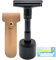 Rasierhobel Herren Damen Safety Razor, Legierung 6 Gang Verstellbarer Nassrasierer, Butterfly Öffnung Rasierapparat mit 5 Ändern Klinge Lederetui Und Base, Rasierer für Sanfte Rasur (Schwarz)