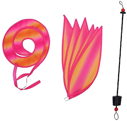 HAWILLOSCH Montgolfière Colorée Éolienne Suspendue Décorative pour Jardin Fête Et Événements Extérieurs