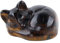 BDHYYM Katzen Deko Kristalle Katzenfigur, Mini Kristall Schlafende Katzenstatue Kristallstein Geschnitzte für Katzenliebhaber Geschenke, Schreibtisch Dekoration