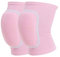 Rodilleras GYM, Un Par De Rodilleras De Esponja Adecuadas For Voleibol, Baile, Fitness, Baloncesto Knee Support(Pink,Large)
