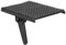 OFFIGAM 1Pc Black Iron Multifunctional Tv Shelf Router Stand Durable Screen Storage Bracket for Home Office Classroom Easy Installation Stable Structure for Heavy Weight