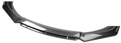 XATHKJOE Frontlippe Spoiler für Alfa Romeo New Giulia GTA Auto Frontstoßstange Kinn Spoiler,Stoßfänger Lippe Splitter Körper Schaufeln Guard,Spoilerlippe Set,D/Carbon Fiber Black
