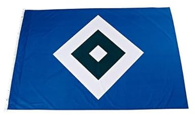 HSV Hamburger SV Fahne Flagge Riesenfahne 150cm x 200cm mit Ösen für Fahnenmast geeignet