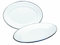 Ibili Bandeja Ovalada 30x20 CMS, Stainless Steel, Blanco y Azul, 30 x 20 x 9 cm