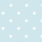 THE TABLECLOTH SHOP Duck Egg Polka Dot Vinyl Wipe Clean Tablecloth 1.4m Round