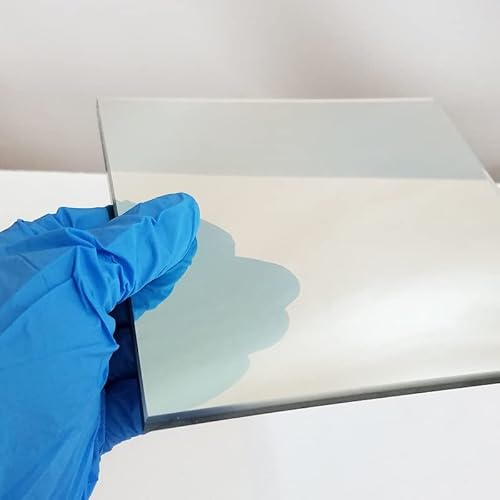 3mm Two Way/See-Thru Mirror Acrylic Sheet 15 Sizes to Choose (100mm x 100mm)