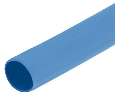 Uxcell Heat Shrink Tubing, 1.5mm Dia, 2:1 Shrink Rate, 5m Length, Blue