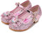FStory&Winyee Bambino Congelato Principessa per Bambina Elsa Frozen Paillettes Scarpe Costume Ballerine Ballo Adatte per Feste Cerimonia Nozze Natale Cerimonia Carnevale Halloween,Rosa,27
