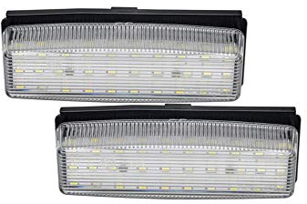 AUTO-STYLE Satz LED Nummerschildbeleuchtung kompatibel mit Mazda MX-5 NC 2006-2015