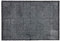 Schöner Wohnen Kollektion Fußmatte innen - Schmutzfangmatte 67x100cm Gitter grau-anthrazit - rutschfeste Sauberlaufmatte robust - Fussmatte Haustür - Türmatte waschbar bei 30°C