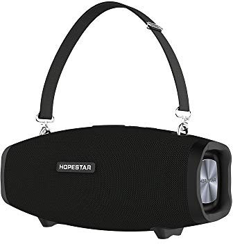 OPLJ Altavoz Bluetooth inalámbrico Battle Drum Correa Impermeable al Aire Libre Subwoofer portátil de Alta Potencia HOPESTAR-X H1.