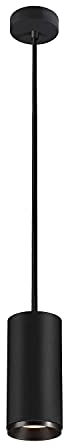 SLV Pendelleuchte NUMINOS® PD DALI L / Wohnzimmer-Lampe, Innen-Beleuchtung, Hänge-Leuchte Esszimmer, LED, Decken-Leuchte / 4000K 28W 2715lm schwarz dimmbar 60Grad