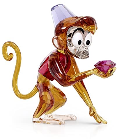 Swarovski Aladdin Abu, Raffinierte Darstellung des Disney-Charakters in Brillantem Kristall