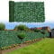 HUIMO Rouleau de clôture de lierre artificiel - Rouleau de clôture de lierre - Treillis avec feuilles de lierre artificielles - Panneau de haies artificielles pour intérieur et extérieur - Revêtement