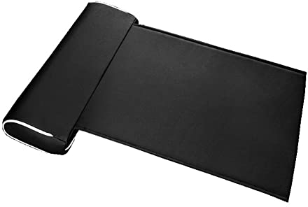 iSpchen Auto Sitzkissen Autositz Verlängerung Kissen Auto Bein Fußstütze Kissen Bequeme Beinstütze Kissen Universal Autositz Leder Beinpolster Unterstützung
