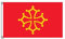 Stormflag Drapeaux Languedoc 90x150cm Drapeau Midi-Pyrénées - Occitanie 3x5ft en polyester 90g avec œillets et Double couture