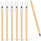 AUAUY 6 PCS Inkless Pencil, Infinity Pencil, Reusable Everlasting Pencil, Erasable Portable Pencil, Technology Unlimited Eternal Pencil for Writing, Drawing, Students Home Office School Supplies