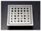 Bodenablauf 304 Edelstahl 11 x 11 cm Badezimmer Fliese Einsatz Square Dusche Badezimmer Bodenabfluss