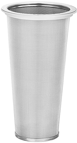 Cold Brew Coffee Filter for 32 OZ Wide Mouth Mason Jar, 304 Stainless Steel Strainer with Seal Ring for Iced Drinks, Sun Tea Infuser and Cold Brew Coffee Maker