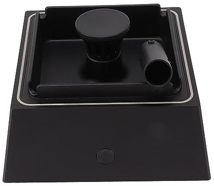 LED Electronic Ashtray, 2 in 1 Air Purifier Ashtray with 4 Non Slip Pads, 1200mAh USB Rechargeable Multifunctional Smokeless Ashtray with Filter for Home Office Car Bar