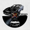 VINY WOODY Fantastische sportliche Auto-Silhouette Vinyl Disc Uhr