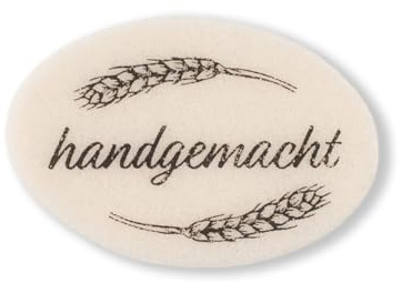 Marcel Paa Gebäck-Oblaten „handgemacht“ oval 38x25 mm – ca. 50 Stück | Essbare Oblaten für Gebäck | Vegan & laktosefrei