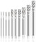 M2-M16 Maschinengewindebohrer Spiralnut Gewindebohrer Bohrer HSS 100-180 mm langer Gewindebohrer Handwerkzeuge (Size : M2.5-100mm)