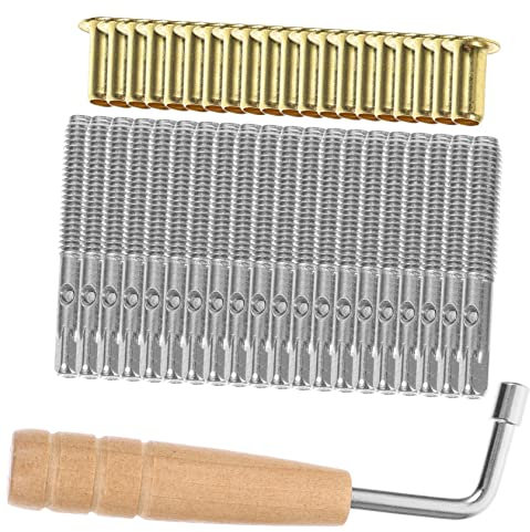 Abaodam 1 Set Leier Harfe Tuning Pegs Leier Pegs Kit für Leier String Harfe Zubehör Tuning Wrench
