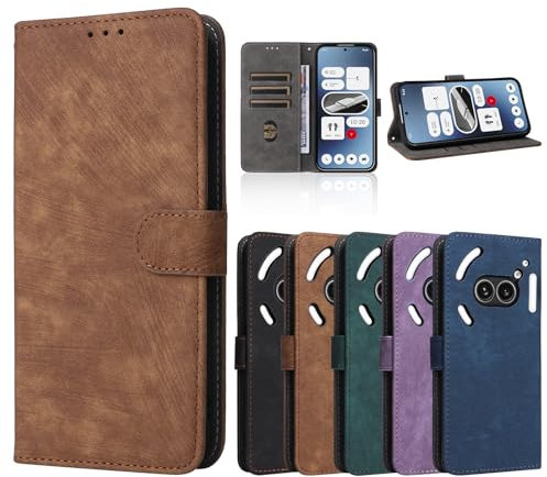 BAILI RFID Blocking Coque pour Nothing Phone 2A, Béquille, Titulaire de la Carte, Compatible avec Nothing Phone 2A-02