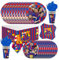 81pcs Vajilla para Fiesta de Fútbol, Decoraciones de Cubiertos para Fiesta de Cumpleaños con Temática de Deportes de Fútbol, Vasos de Papel, Platos, Servilletas, Mantel de Fútbol para Niños Cumpleaños
