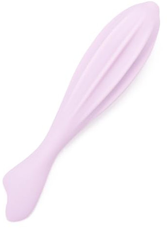 Silicone Face Roller, Face Massage Tool, Manual Facial Massager, Face Rollers for Women Stick Skin Care Muscle Relaxation (Purple)