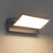 Klighten 45W Außenwandleuchte Außenlampe Aussenleuchte Wand, Wasserdicht IP65 Wandlampe Wandleuchte Außen Innen mit Schwenkbar LED Panel für Eingang Terrasse, Anthrazit, 3480 Lumen, Warmweiß 3000K