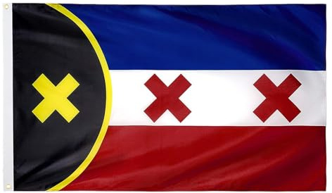 Lmanburg-Flagge | Traum SMP Lmanburg Flagge - 3 X 5 Fuß Doppelt Genähte Polyester-Bannerflaggen Mit 2 Ösen, Partydekorationen Für -Drinnen Und Draußen