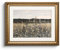 HUARCEY Leinwand Bilder mit Gold Rahmen, Vintage Wandbilder, Klassisch Wand Deko Wohnzimmer Schlafzimmer Badezimmer Küche, Bauernhaus Zimmer Deko, Champ Fleuri Landschaft Painting, 33x40cm, klein