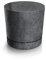 DIKEL Vaso da fiori Ø 20 cm, altezza 19 cm, vaso effetto cemento, in plastica resistente, resistente alle intemperie e ai raggi UV, vaso per fiori per eleganti giardini e ambienti | grigio cemento