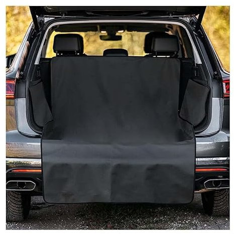 ZZRSGJC Hunde Auto Kofferraum Schutzmatte, für Seat Alhambra II (7N, Facelift 2015) 2015-2020 Hundedecke Haustiermatte Zubehör langlebig faltbar
