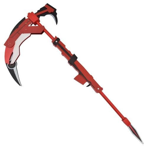 SPAZIOMILITARE FALCE ORNAMENTALE ISPIRATA ALL'ARMA CRESCENT ORSE DI RUBY ROSE SERIE RWBY IN LEGNO