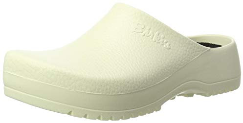 Birki Super-Birki, Unisex-Erwachsene Clogs, Weiß (White), 42 EU (8 Erwachsene UK)