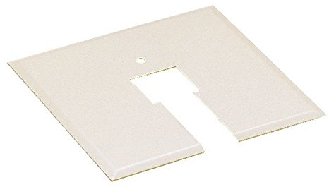 WAC Lighting H-L-J Track 120V Cover Plate for Junction Box When Using Live End Power Feed for Track Systems in White