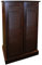 VICTORIA - 600 CD / 250 DVD/Blu-ray Multimedia Storage Cabinet - WALNUT