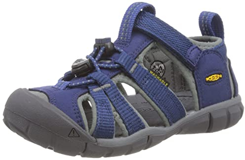 KEEN Mixte Enfant Seacamp 2 Cnx Other-athletic-sandals, Blue Depths Gargoyle, 35 EU