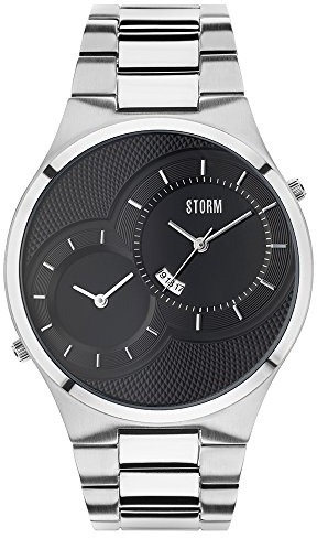 Storm London DUODEX 47268/BK Herrenarmbanduhr 2. Zeitzone