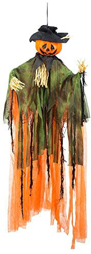 Boland 72035 - Dekoration Mr Kürbis, Circa 100 cm groß, Halloween-Accessoire, Halloween-Party