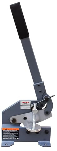 KAKA INDUSTRIAL Metal Shear, 5 Inch Sheet Metal Cutter for Steel Bars and Copper Plates,Hand Tool for Auto Repair, HVAC Duct Trimming,DIY Workshops​ HS-5