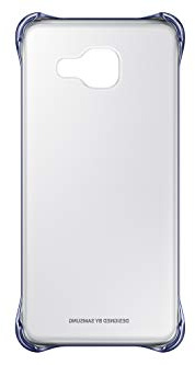 Samsung Clear Cover EF-QA310 für Galaxy A3 (2016), schwarz