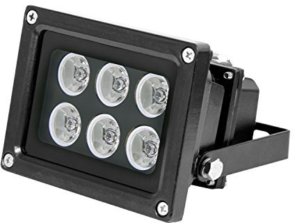 INSTAR IN-906 - Faro a infrarossi ad alte prestazioni con LED IR da 850 nm per una perfetta visione notturna
