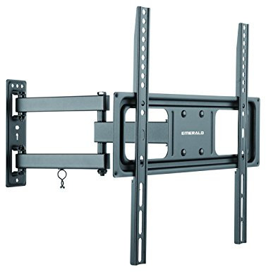Emerald Full Motion TV Wall Mount Bracket For 32-55in TVs (8532) Universal Mount For LG Samsung Sony 32 48 55 inch Tv's (as well as other larger Tv's that go up to 70 Inches)
