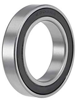 sourcing map 6908-2RS Kugellager Rillenkugellager Bearing Skateboard Bearings Rollenlager Skateboard Kugellager Doppelt Abgedichteter Chromstahl Z2 ABEC1 40 mm x 62 mm x 12 mm