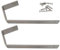 GoldPaddy Hochwertige Etagenbett-Leiter-Haken, robuste Haken für Bettdekoration, Innenbreite 4,6 cm - 6,3 cm x Länge 16 cm, 2 Stück (Schrauben im Lieferumfang enthalten)
